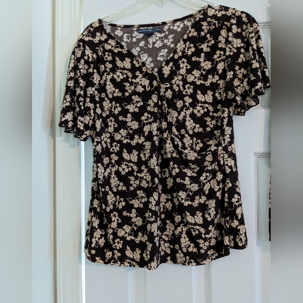 American Living Skirt& Blouse EUC
